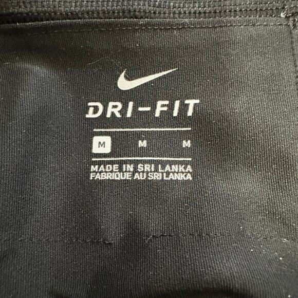 Nike Womens Size Medium Dri Fit Power Training Cropped Leggings 802948-010 - Picture 8 of 10